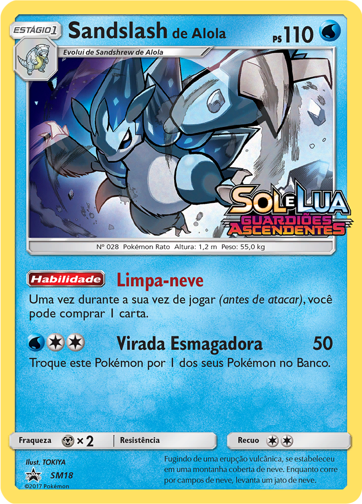 Sandslash de Alola #18