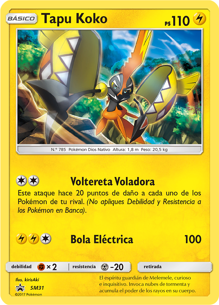 Tapu Koko #31