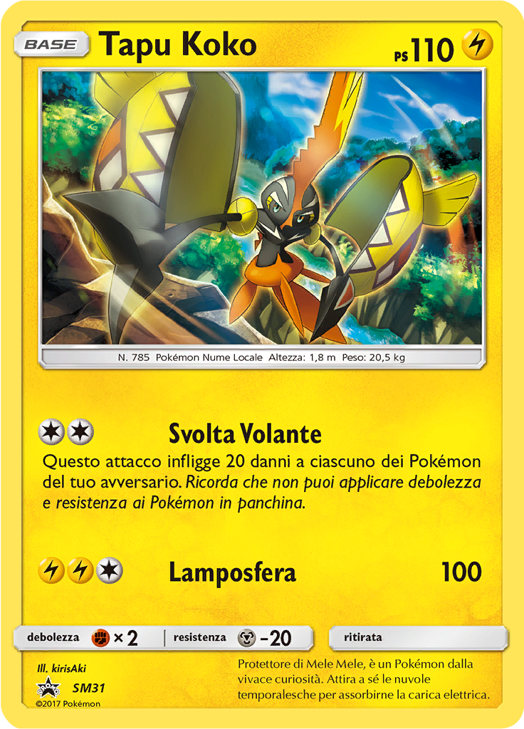 Tapu Koko #31