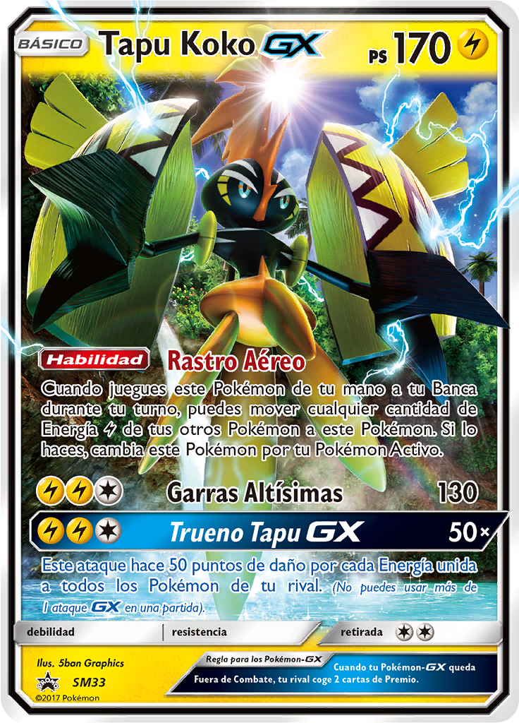 Tapu Koko GX #33
