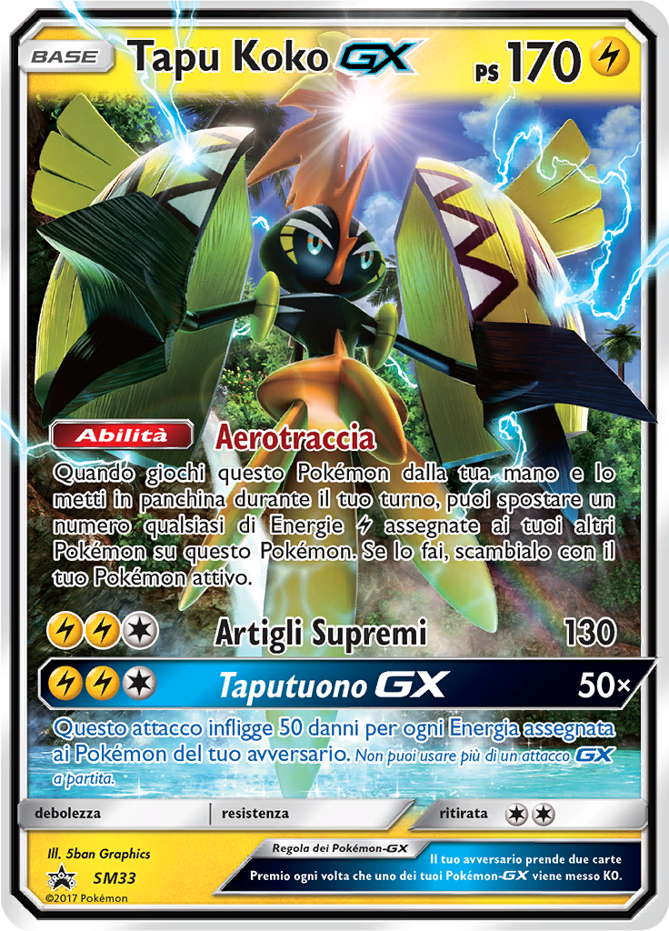 Tapu Koko GX #33
