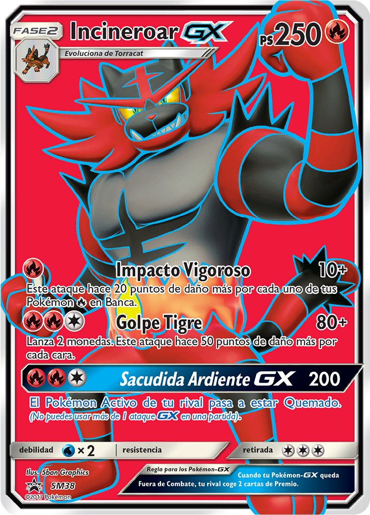 Incineroar GX #38