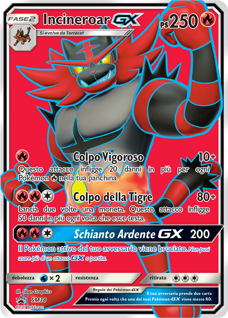 Incineroar GX #38