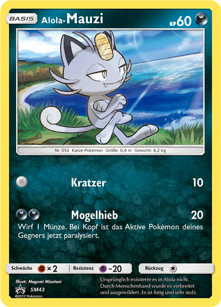 Alolan Meowth #43