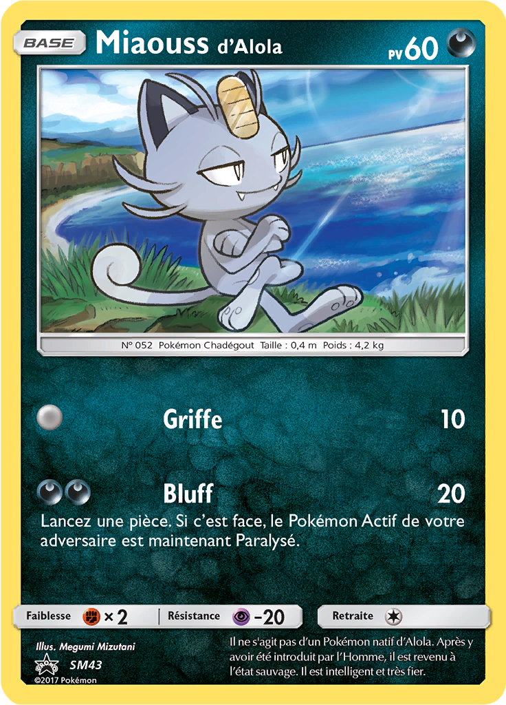 Alolan Meowth #43