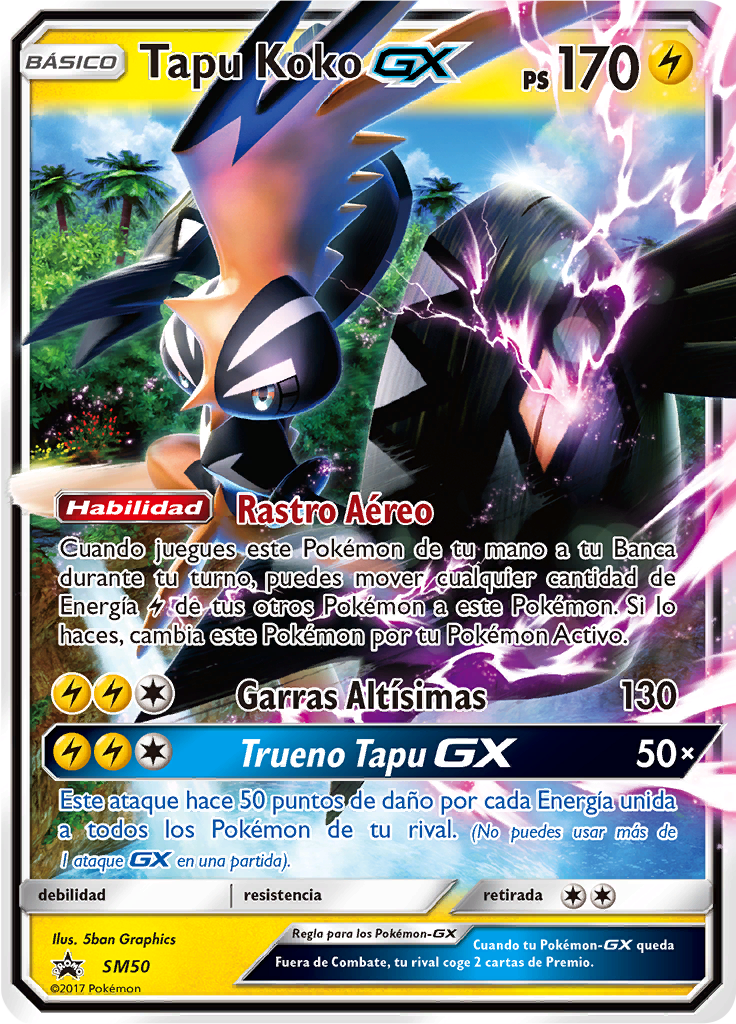 Tapu Koko GX #50