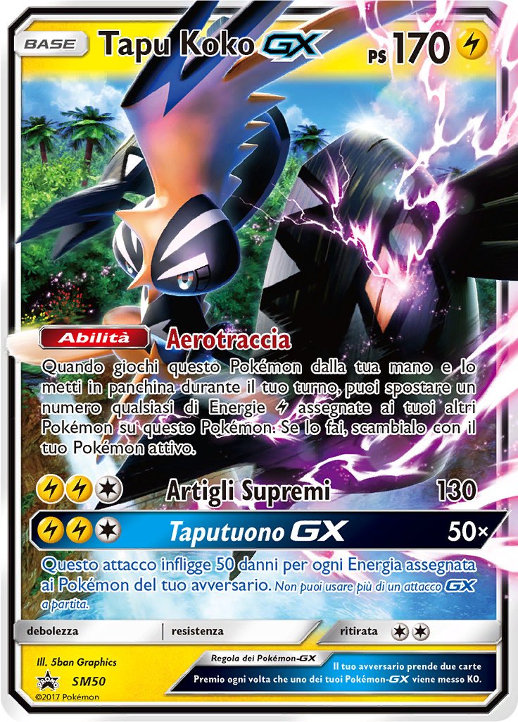 Tapu Koko GX #50