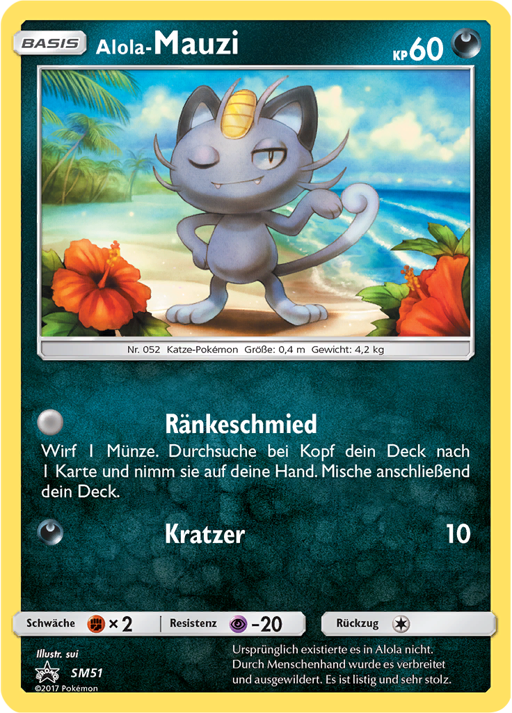 Alolan Meowth #51