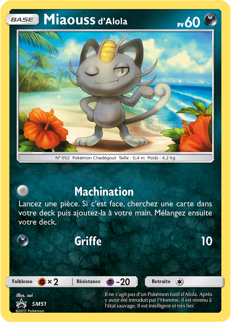 Alolan Meowth #51