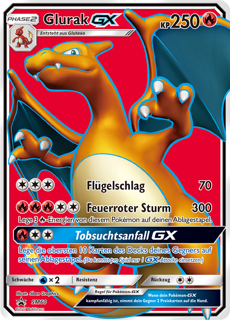 Glurak GX #60