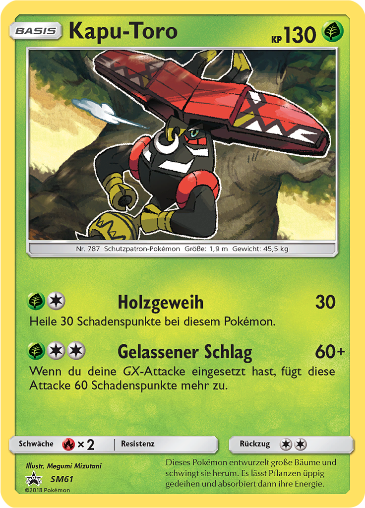 Kapu-Toro #61 — SM Promokarten