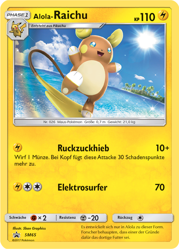 Alola-Raichu #65