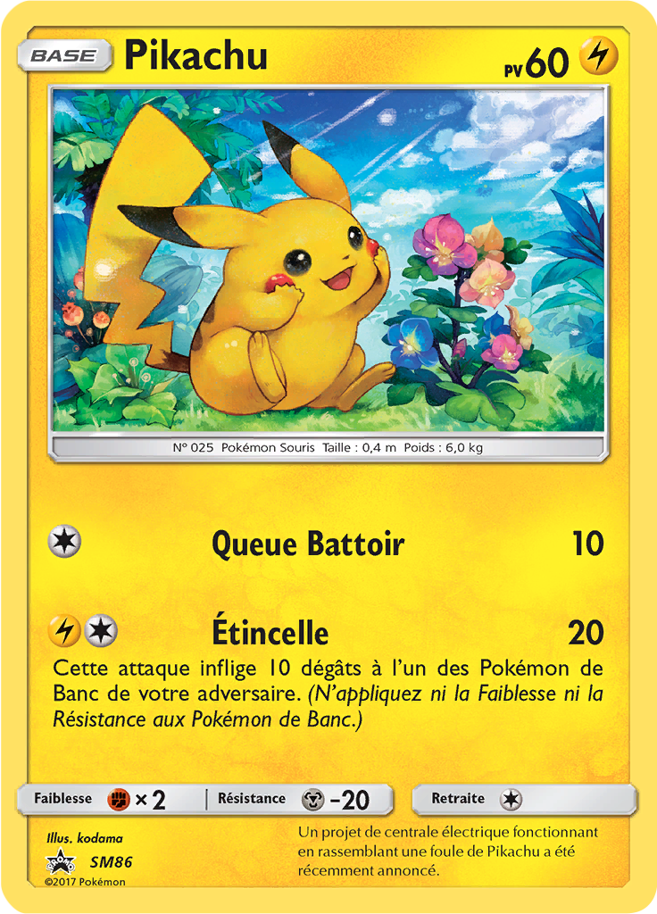 Pikachu #86 — Promo SM