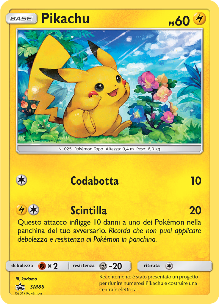 Pikachu #86 — SL Promo