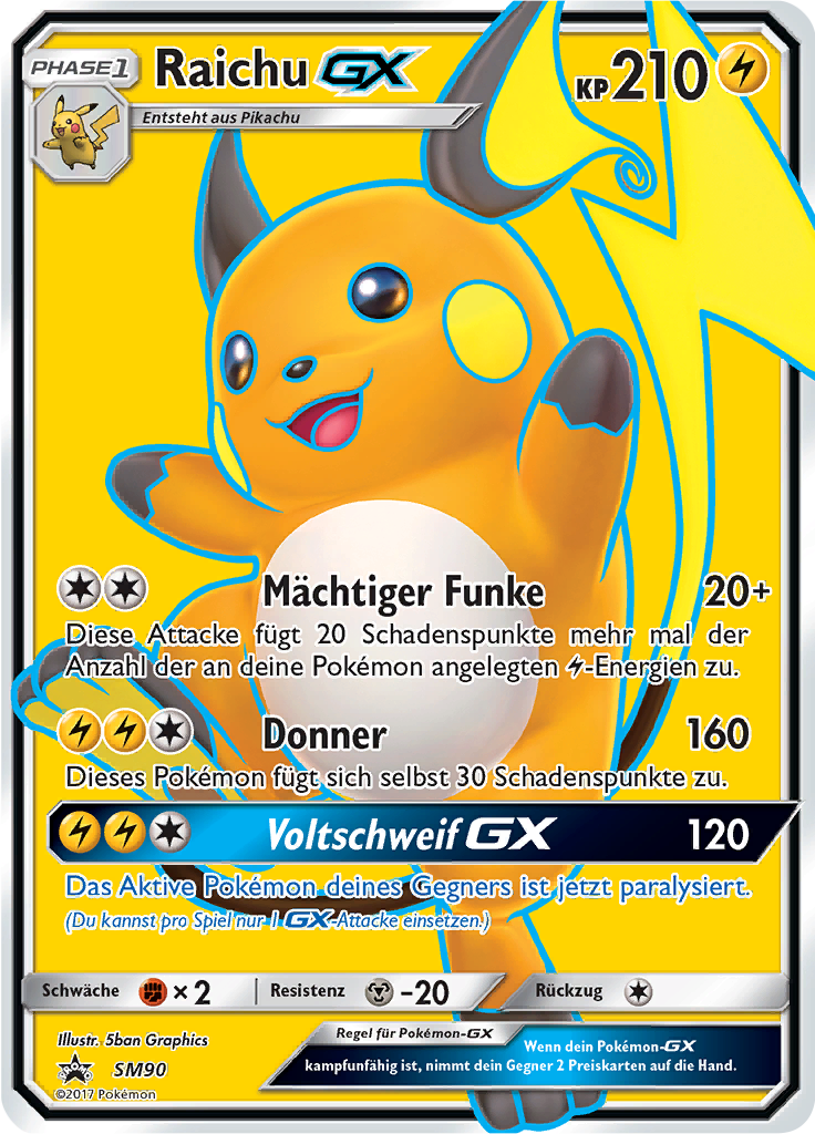 Raichu-GX #90