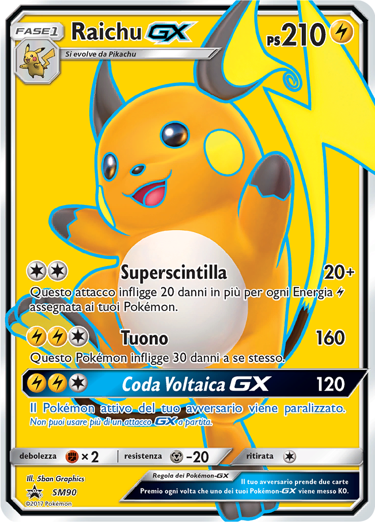 Raichu GX #90