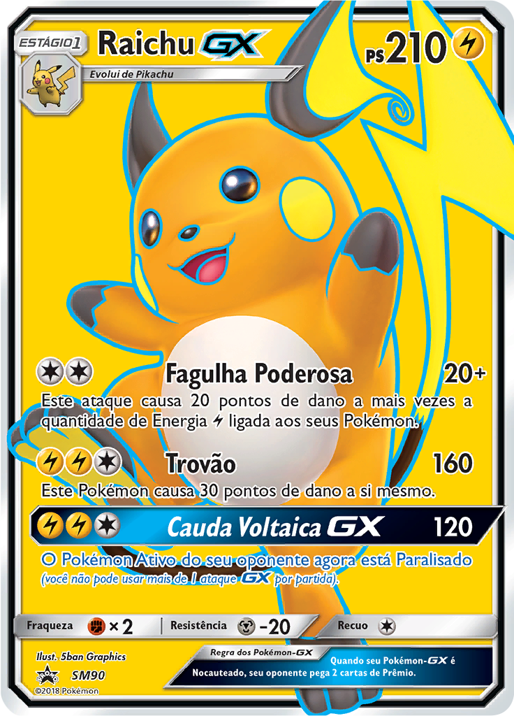Raichu GX #90