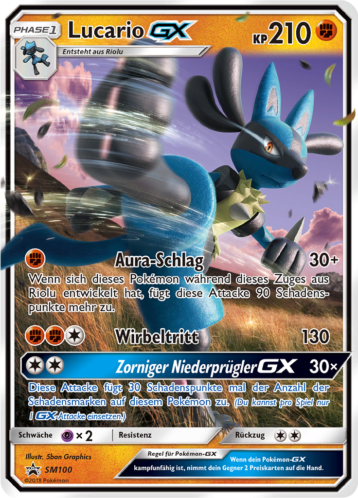 Lucario-GX #100