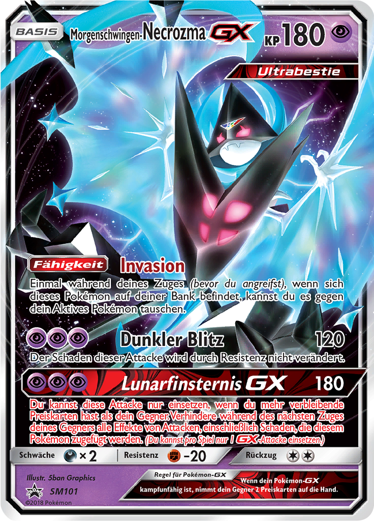 Morgenschwingen-Necrozma GX #101
