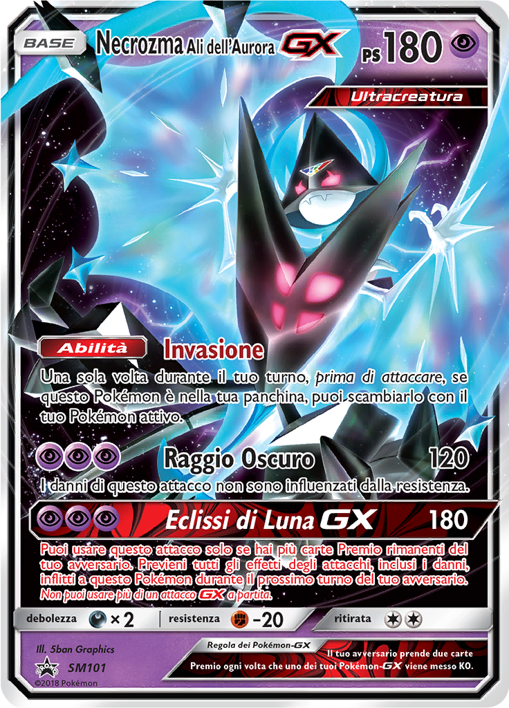 Necrozma Ali dell’Aurora GX #101