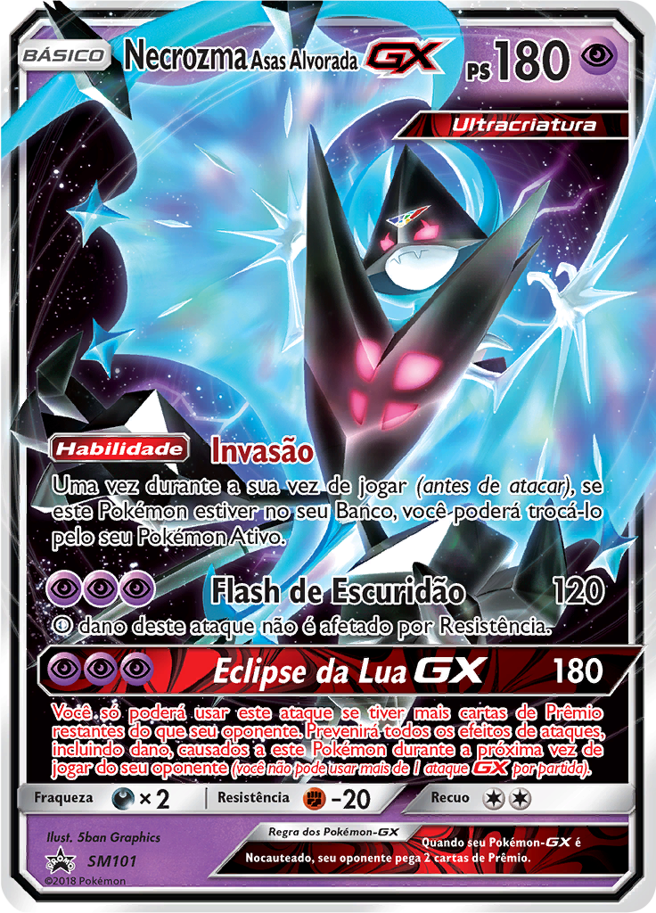 Necrozma Asas Alvorada GX #101