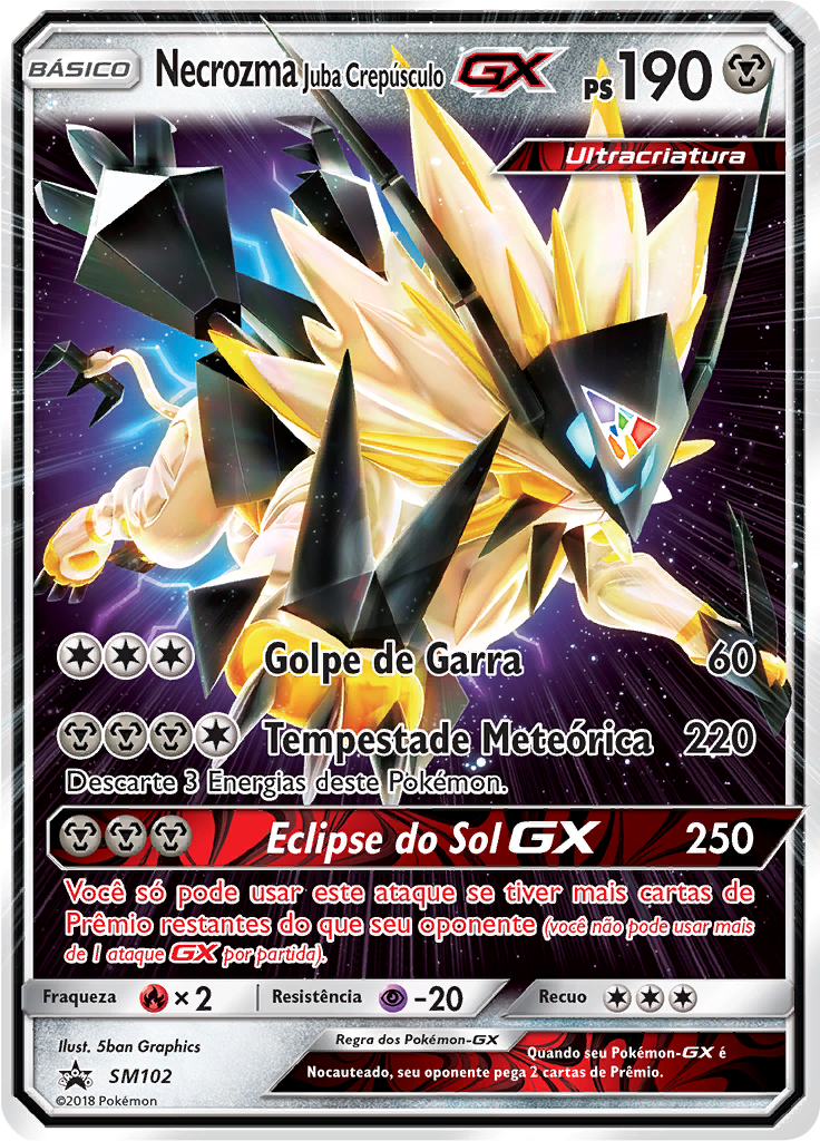 Necrozma Juba Crepúsculo GX #102