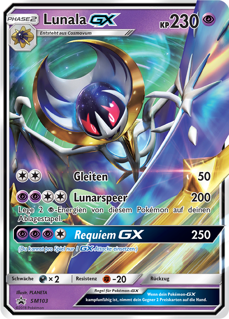 Lunala GX #103