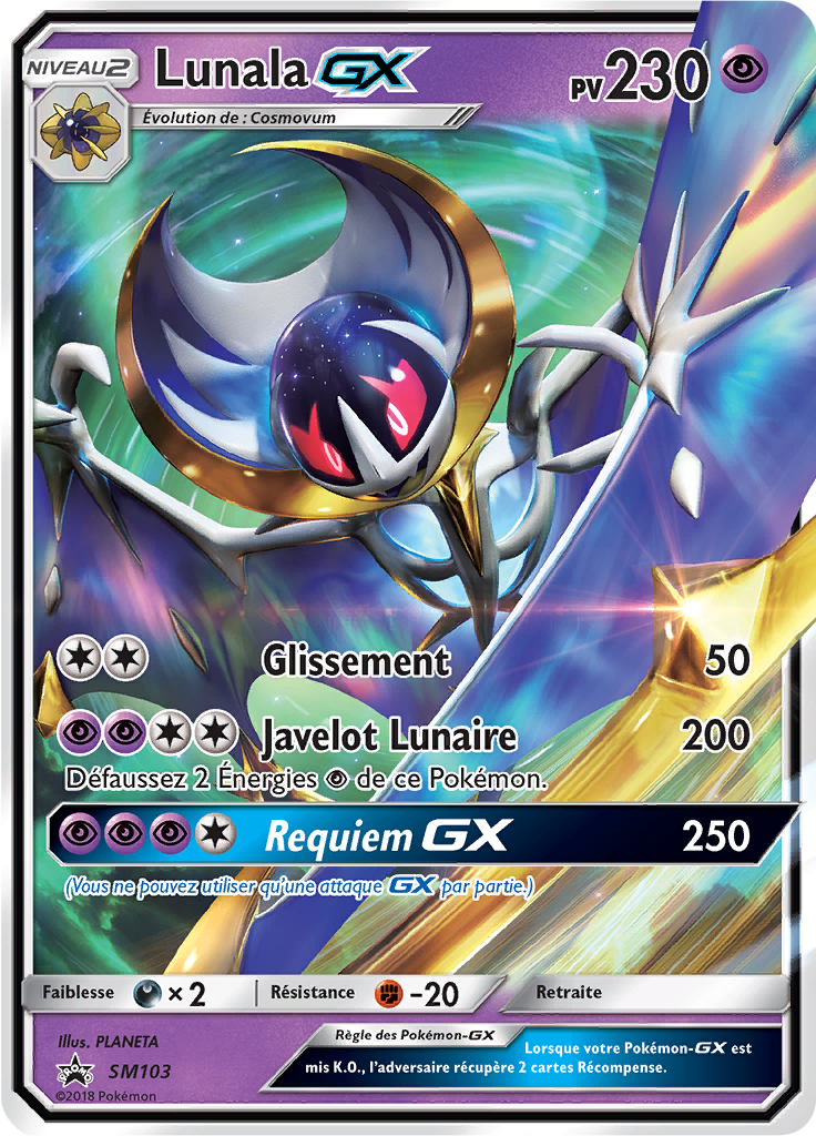 Lunala GX #103