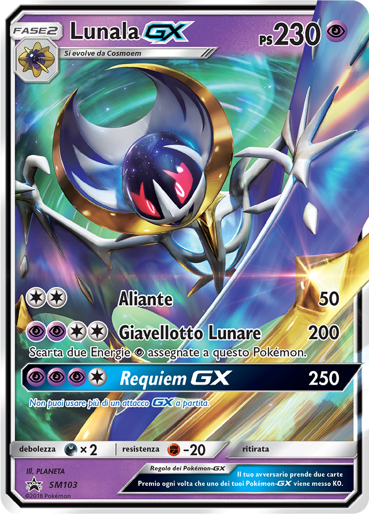 Lunala GX #103