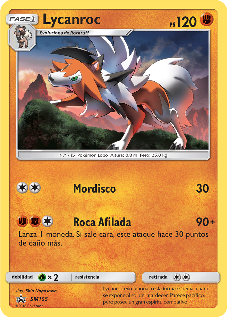 Lycanroc #105