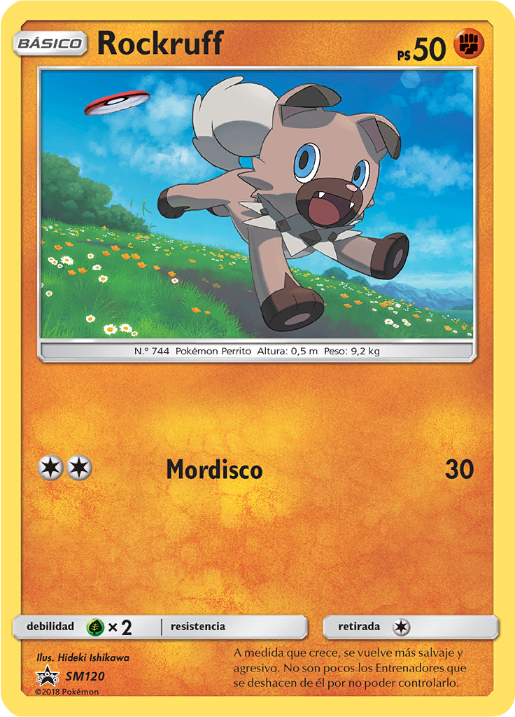 Rockruff #120