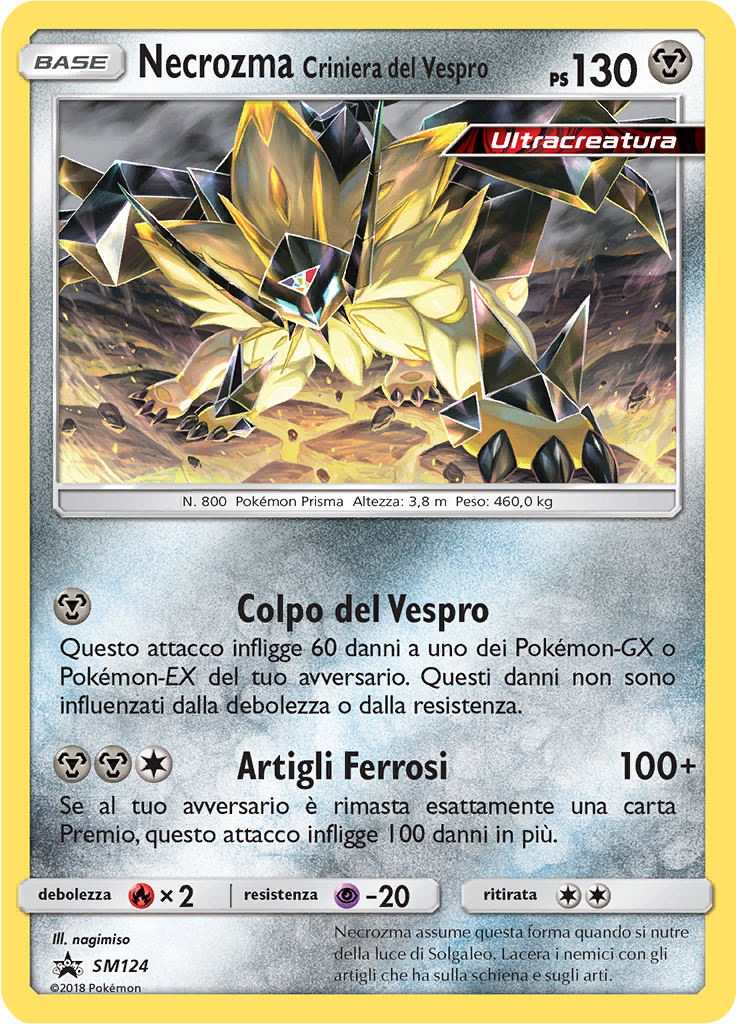 Necrozma Criniera del Vespro #124