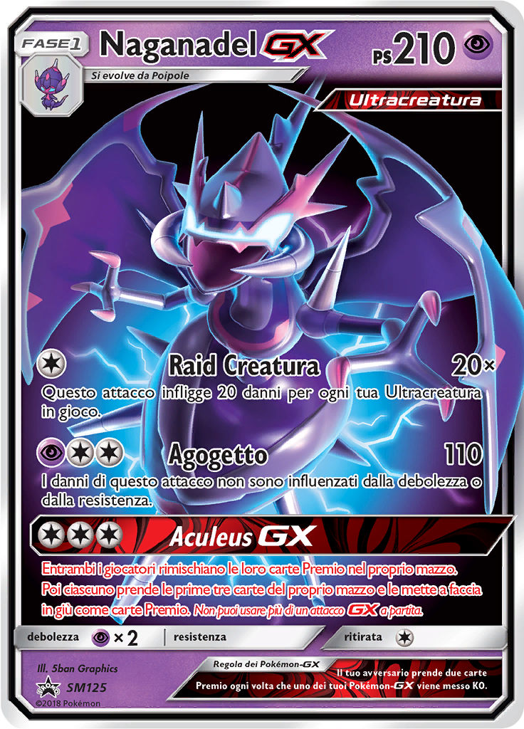 Naganadel GX #125