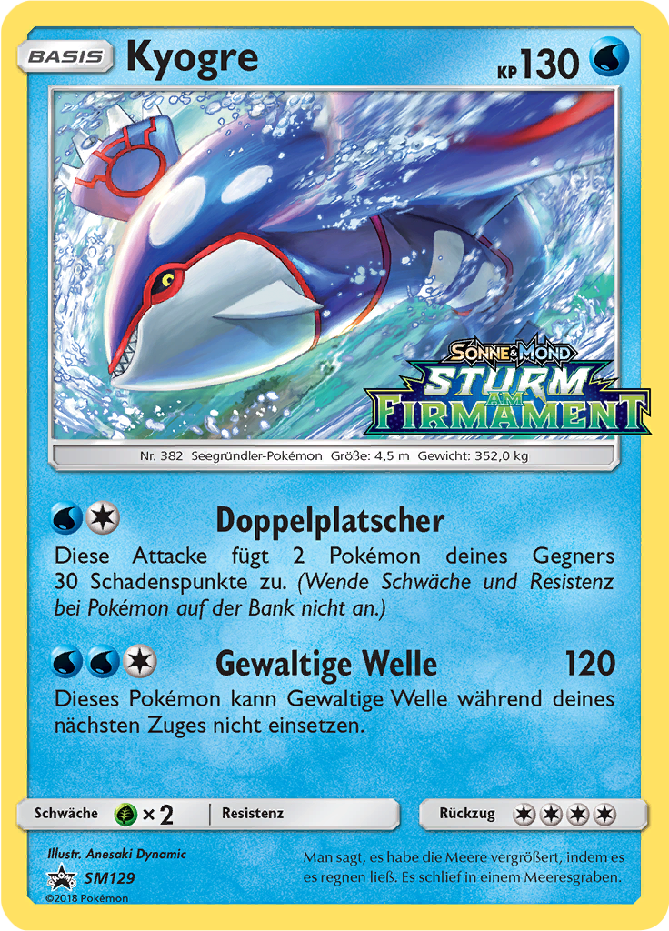 Kyogre #129