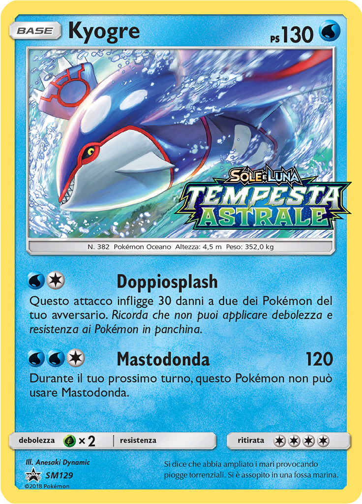 Kyogre #129