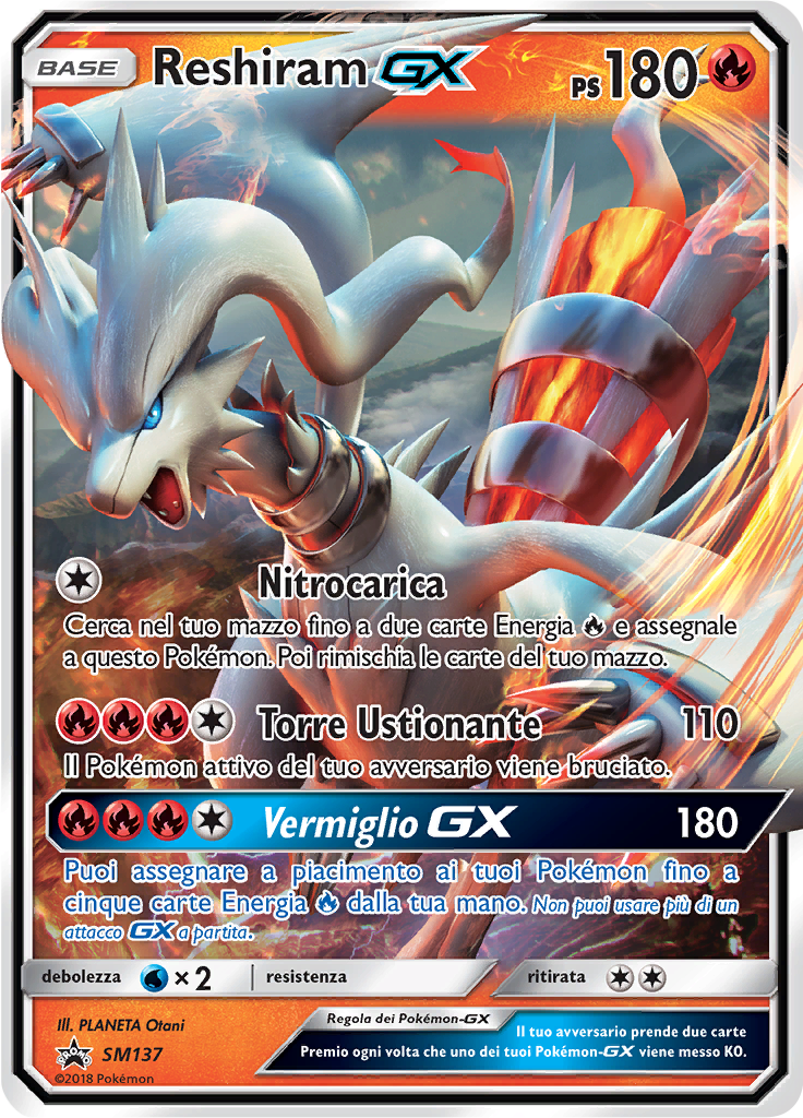 Reshiram GX #137