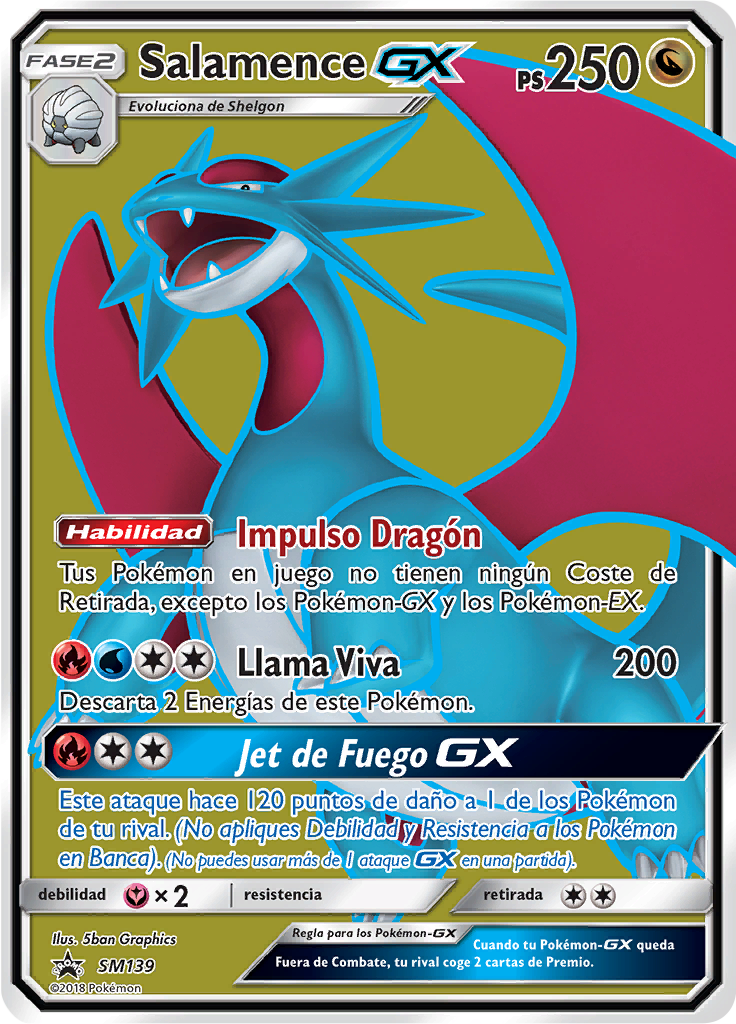 Salamence GX #139