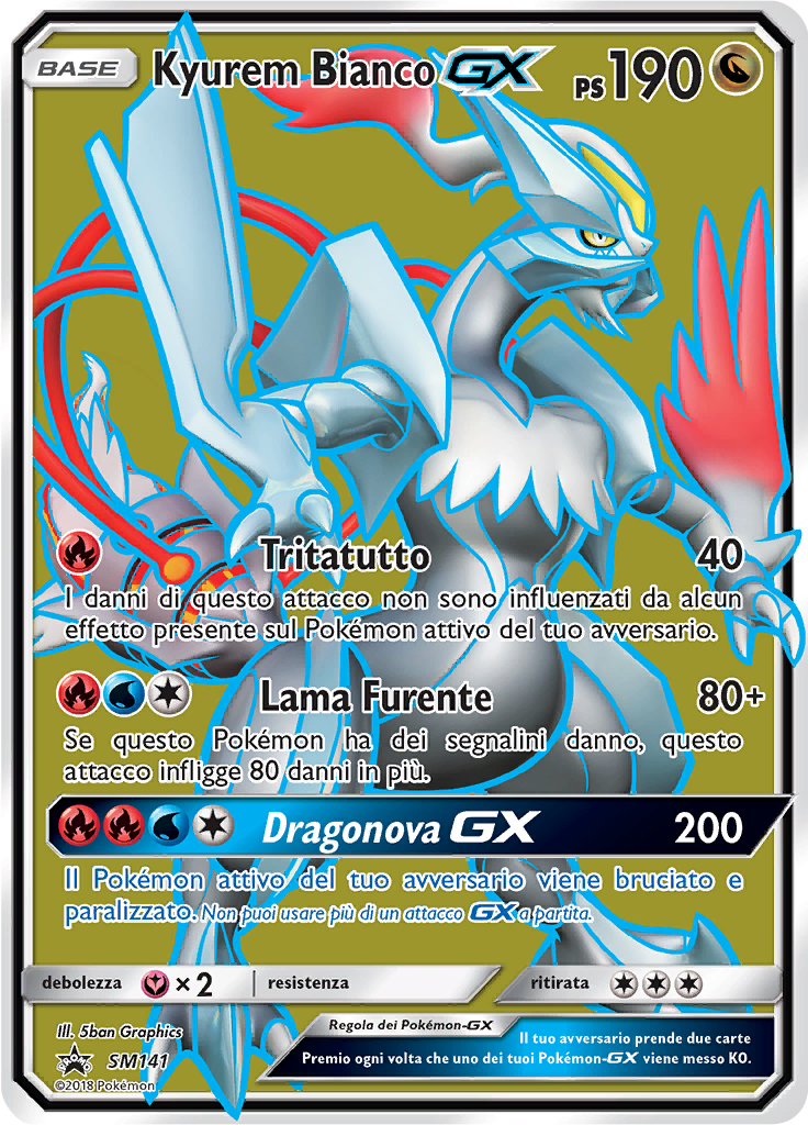 Kyurem Bianco GX #141 — SL Promo