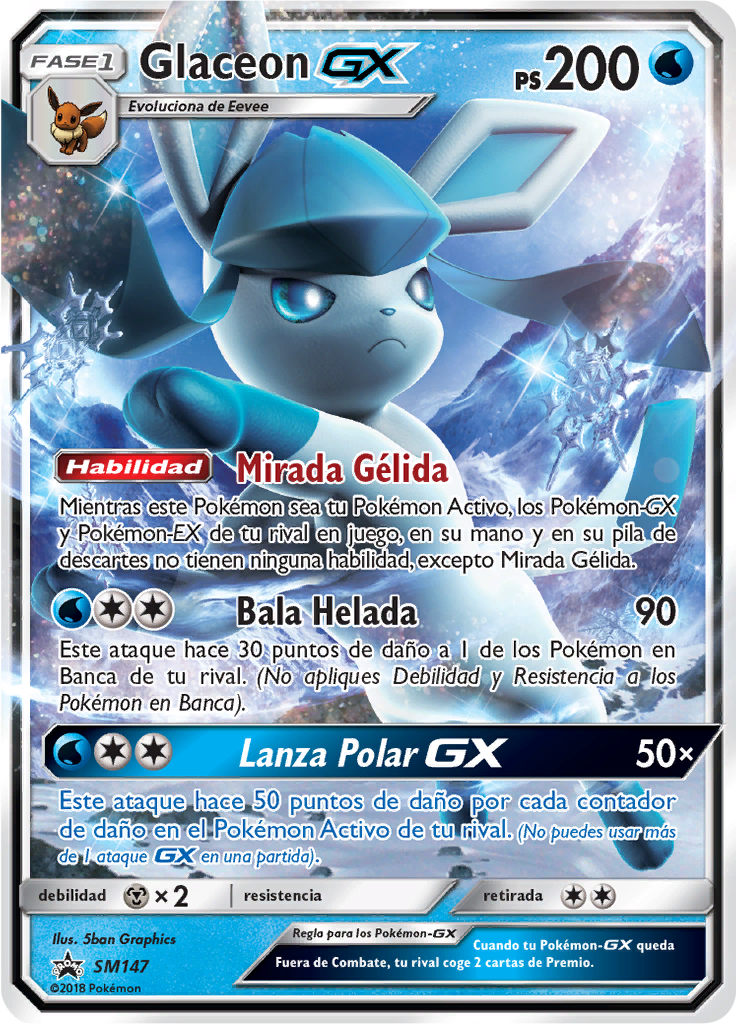 Glaceon GX #147