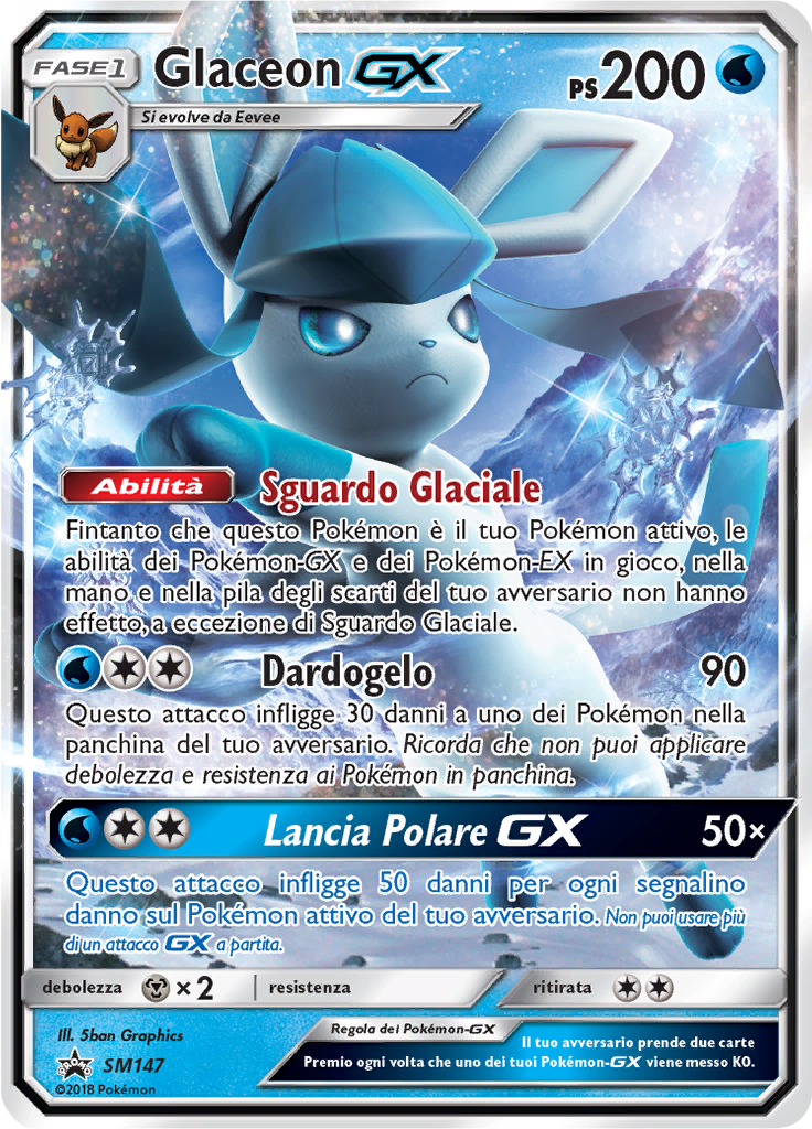 Glaceon GX #147