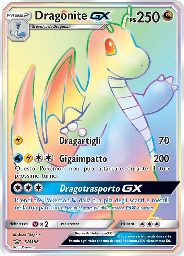 Dragonite GX #156