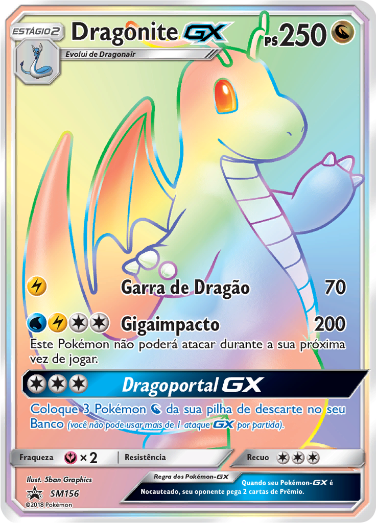 Dragonite GX #156