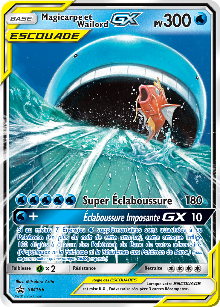 Magicarpe et Wailord GX #166