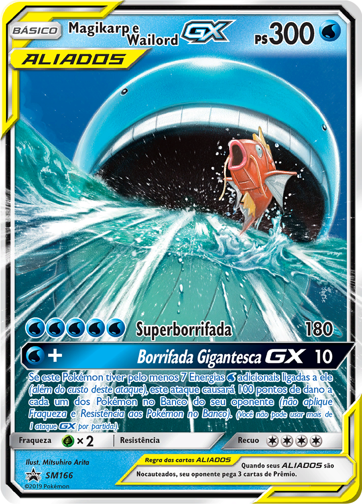 Magikarp e Wailord GX #166