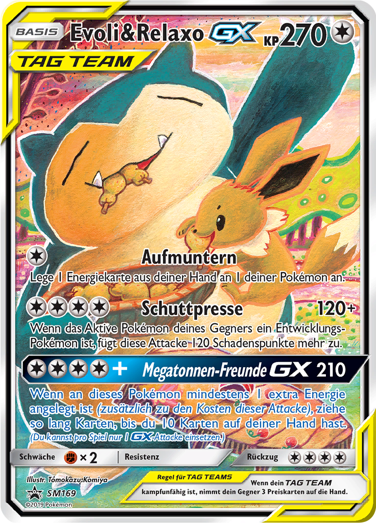 Evoli & Relaxo GX #169