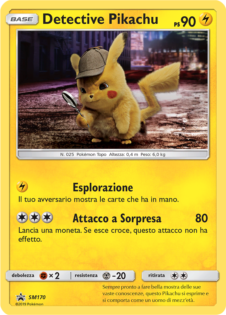 Detective Pikachu #170 — SL Promo