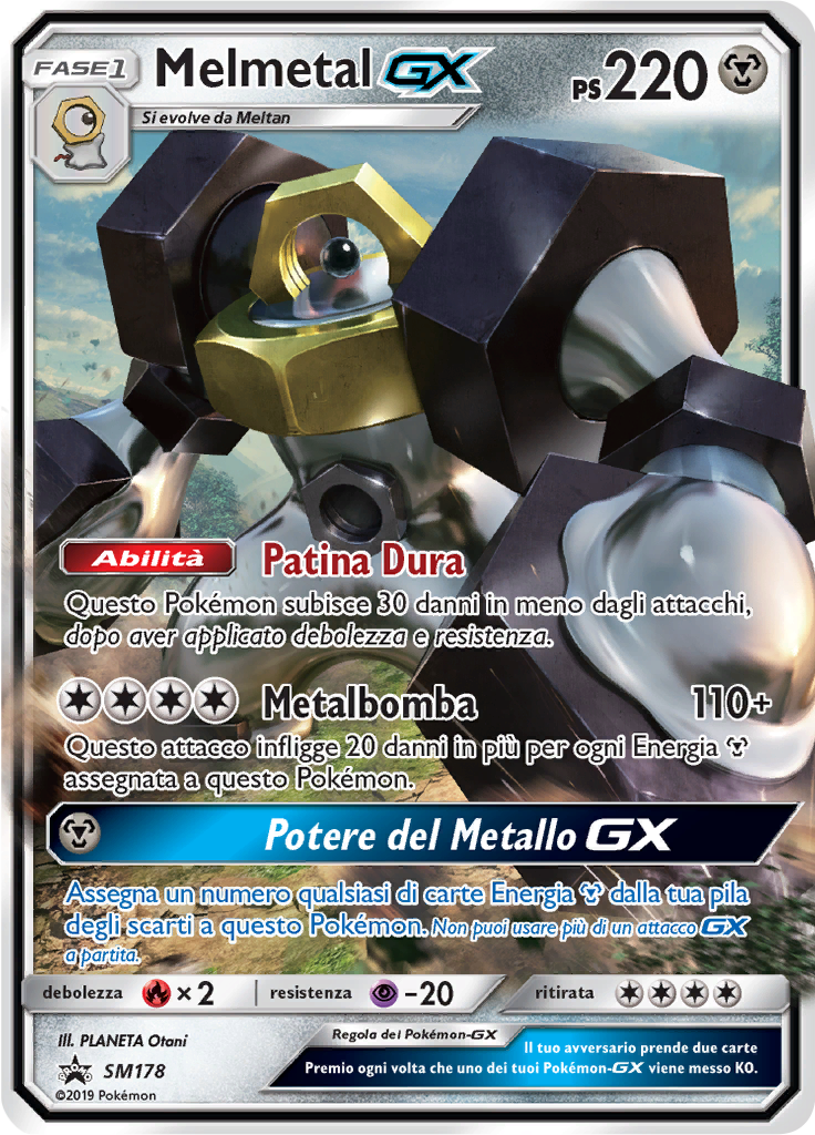 Melmetal GX #178 — SL Promo