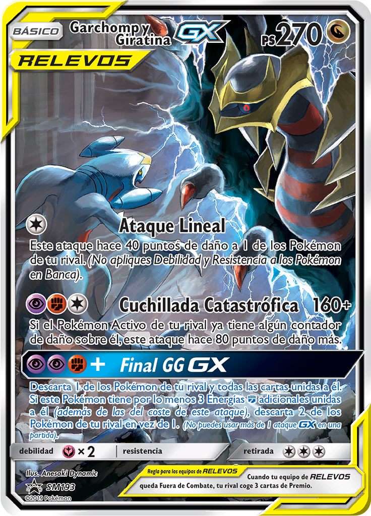 Garchomp y Giratina GX #193