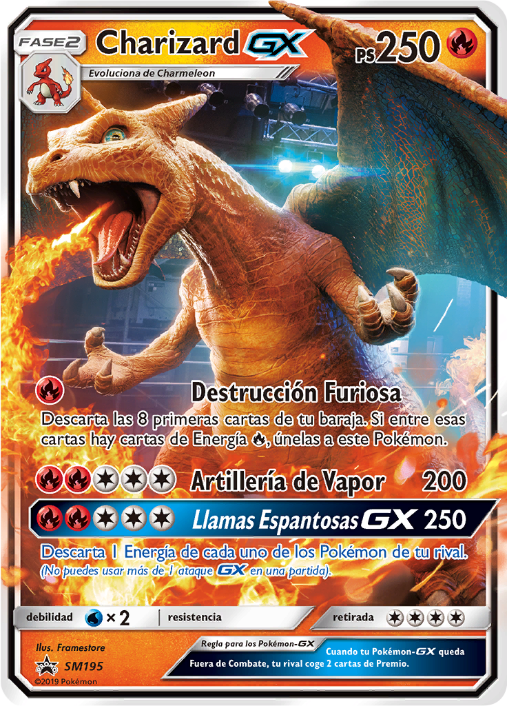 Charizard GX #195