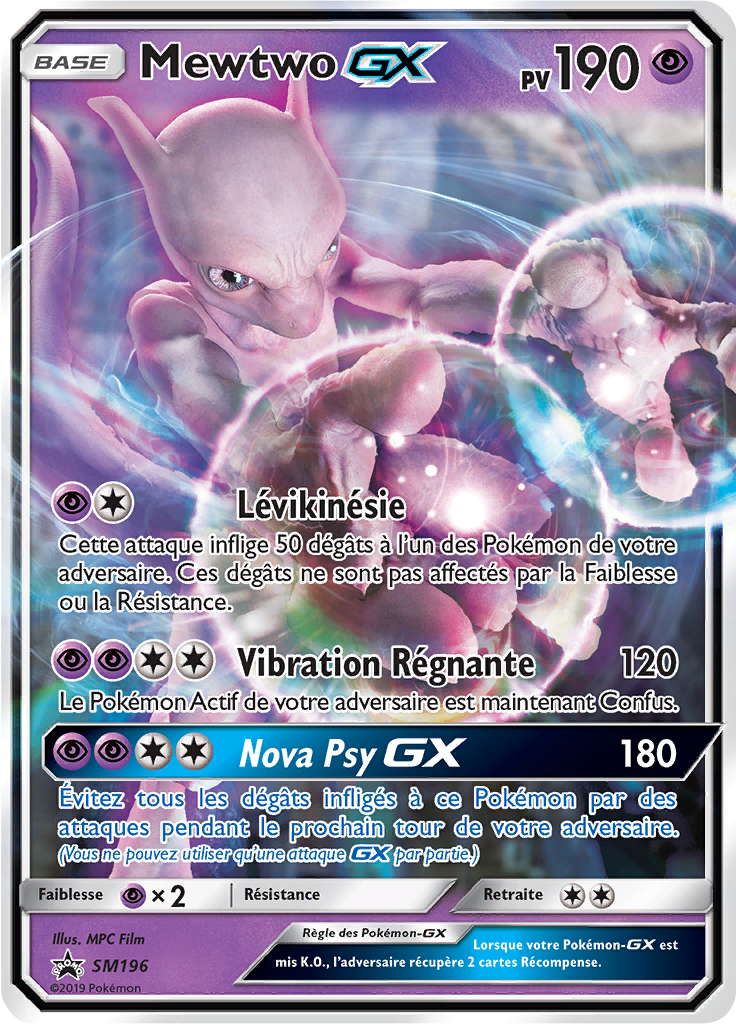 Mewtwo-GX #196